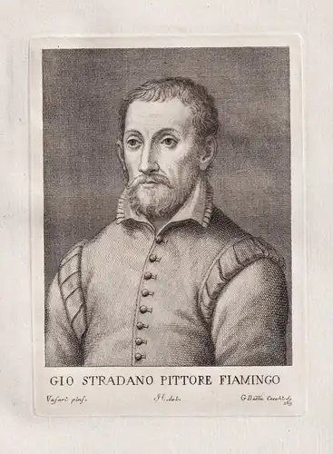 Gio Stradano Pittore Fiamingo - Stradanus (1523-1605) Jan van der Straet Flemish artist painter Maler Firenze