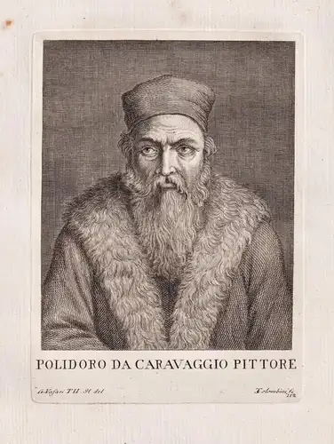 Polidoro da Caravaggio pittore - Polidoro da Caravaggio (c.1492-1543) Italian painter Maler Mannerism Portrait