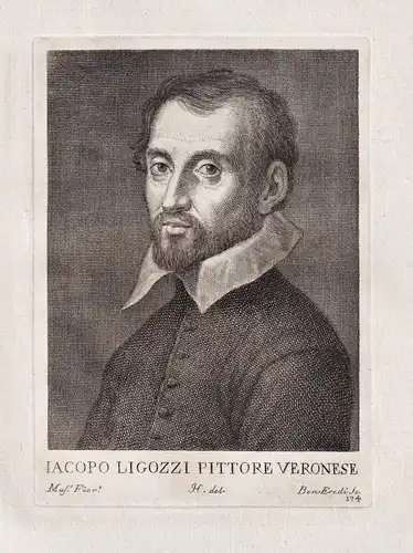 Iacopo Ligozzi Pittore Veronese - Jacopo Ligozzi (1547-1627) Italian painter Verona Portrait