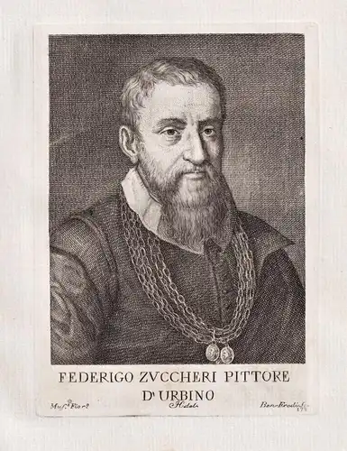 Federigo Zuccheri Pittore d Urbino - Federico Zuccari (c. 1540-1609) Italian painter Mannerism Portrait