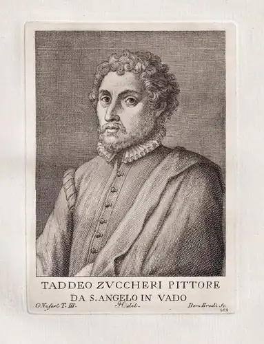 Taddeo Zuccheri Pittore da S. Angelo in Vado - Taddeo Zuccari (1529-1566) Italian painter engraver Mannerism P