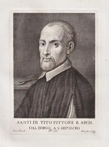 Santi di Tito Pittore e Arch. dal Borgo A S. Sepolcro - Santi di Tito (1536-1603) Italian painter architect Fi