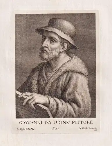 Giovanni Da Udine Pittore - Giovanni da Udine (1487-1564) Italian painter Maler architect Architekt Udine Ital