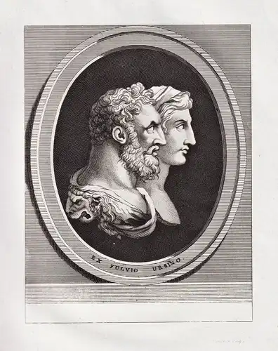 Ex Fulvio Ursino - Hercules Hylas Herakles Herkules / Theokrit / Antike antiquity Altertum / Mythologie mythol