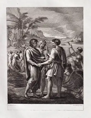 (Le Voyage du Printems) - Bukolik Pastoral / Theokrit Greek antiquity Antike Altertum / Mythologie mythology /