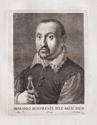 Bernado Bontalenti Pit.e Arch. Fior - Bernardo Buontalenti (1531-1608) Italian architect sculptor painter Male