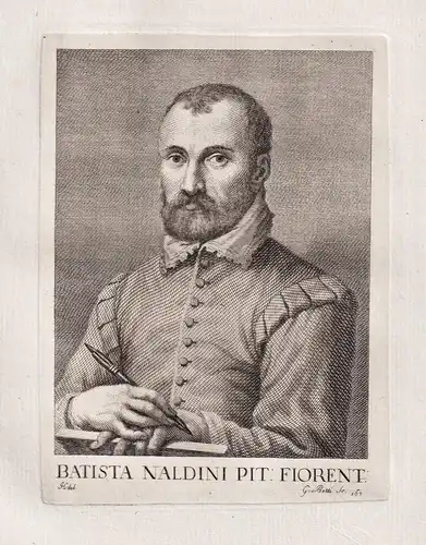 Batista Naldini Pit. Fiorent - Giovanni Battista Naldini (1535-1591) Italian painter Firenze Mannerism Rome Ro