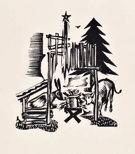 (Kuh Stern Tannanbaum) -  Exlibris ex-libris Ex Libris bookplate