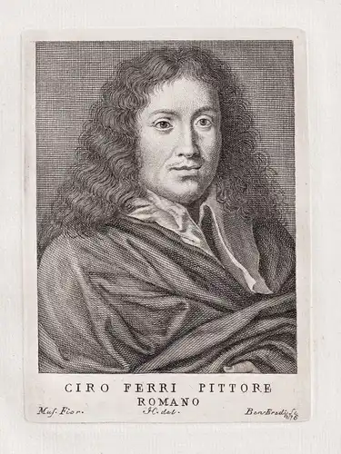 Ciro Ferri Pittore Romano - Ciro Ferri (1633-1689) Italian painter Maler sculptor architect Architekt Bildhaue