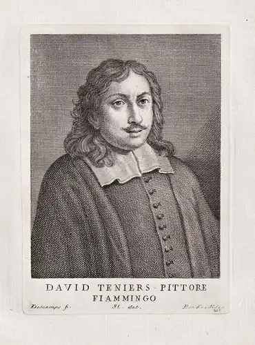 David Teniers Pittore Fiammingo - David Teniers the Younger (1610-1690) Flemish painter Baroque printmaker Por
