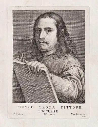 Pietro Testa Pittore Lucchese - Pietro Testa (1611-1650) Italian painter engraver draughtsman Lucca Maler Kupf