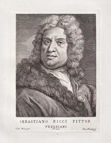 Sebastianio Ricci Pittor Veneziano - Sebastianio Ricci (1659-1734) Italian painter Rococo Baroque Venezia Male