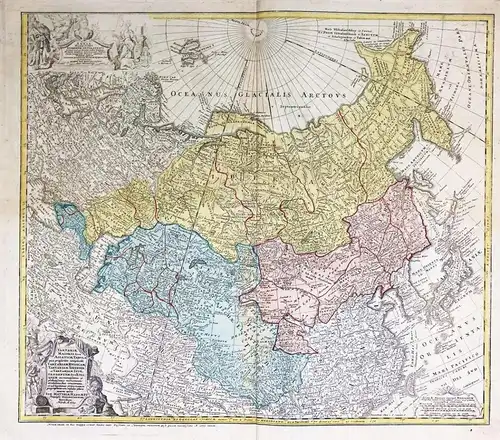 Tartariae Maioris sive Asiaticae Tabula quae praesertim complectit Tartariam Russicam, Tartariam Sinensem et T