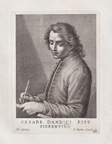 Cesare Dandini Pitt. Fiorentino - Cesare Dandini (1596-1657) Italian painter Baroque Firenze Florenz Barock Po