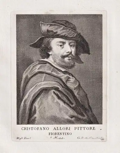 Cristofano Allori Pittore Fiorentino - Cristofani Allori (1577-1621) Italian painter Firenze Florenz Portrait