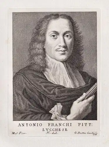 Antonio Franchi Pitt. Lucchese - Antonio Franchi (1638-1709) Italian painter Baroque Lucca Barock Portrait