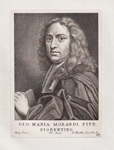 Gio. Maria Morandi Pitt. Fiorentino - Giovanni Maria Morandi (1622-1717) Italian painter Baroque Barock Portra