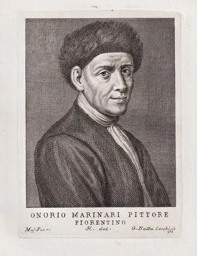 Onorio Marinari Pittore Fiorentino - Onorio Marinari (1627-1715) Italian painter printmaker Maler Baroque Kupf