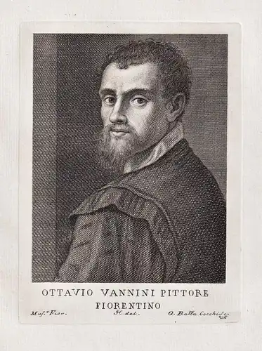 Ottavio Vannini Pittore Fiorentino - Ottavio Vannini (1585-1642) Italian painter Baroque Firenze Florenz Portr