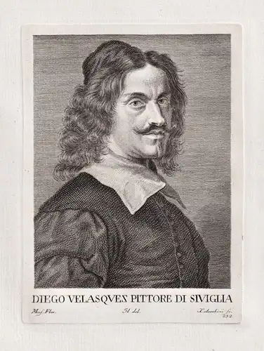 Diego Velasques Pittore di Siviglia - Diego Velazquez (1599-1660) Spanish painter Sevilla Portrait