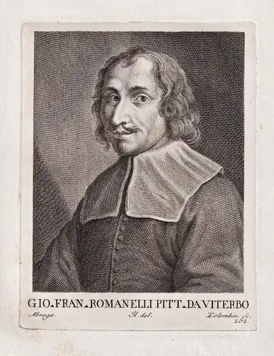 Gio. Fran. Romanelli Pitt. da Viterbo - Giovanni Francesco Romanelli (1610-1662) Italian painter Baroque Viter