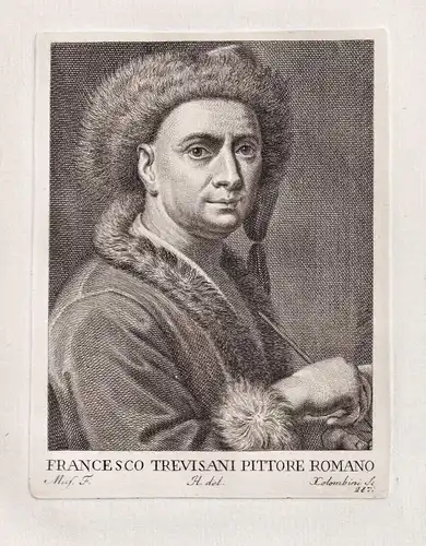 Francesco Trevisani Pittore Romane - Francesco Trevisani (1656-1746) Italian painter Baroque Barock Maler Port