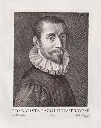 Gio Batista Paggi Pitt Genovese - Giovanni Battista Paggi (1554-1627) Italian painter sculptor writer Renaissa