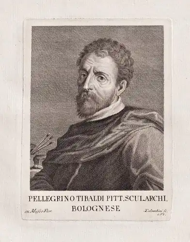Pellegrino Tibaldi Pitt. Schul. Archi. Bolognese - Pellegrino Tibaldi ( Italian painter  architect Maler Bolog