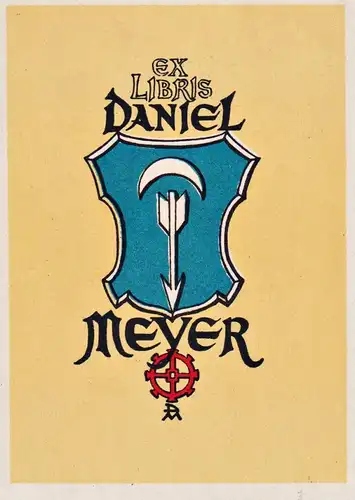 Ex Libris Daniel Meyer - Exlibris ex-libris bookplate