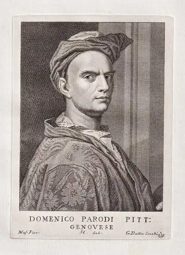 Domenico Parodi Pitt. Genovese - Domenico Parodi (1672-1742) Italian painter sculptor Baroque Genova Barock Bi