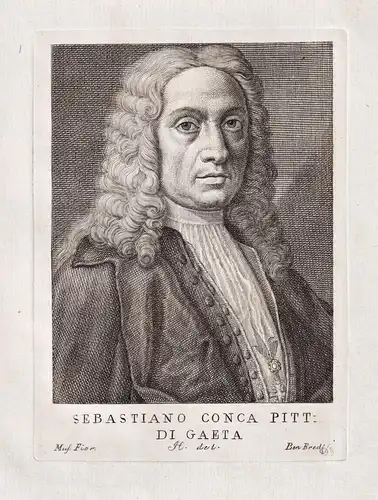Sebastiano Conca Pitt. di Gaeta - Sebastiano Conca (1680-1764) Italian painter Baroque Gaeta Barock Maler Port