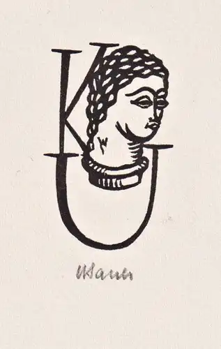 KU - Exlibris ex-libris bookplate