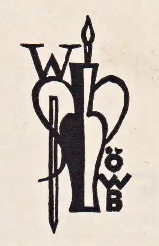 WöWB - Exlibris ex-libris bookplate