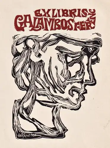 Ex Libris Galambos Ferenc - Exlibris ex-libris bookplate