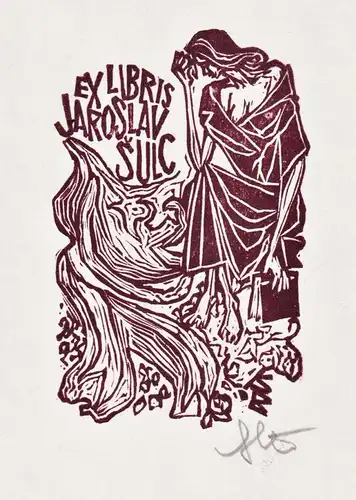 Ex Libris Jaroslav Sulc - Exlibris ex-libris bookplate