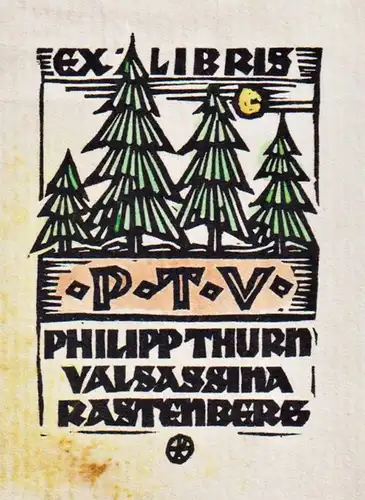 Philipp Thurn-Valsassina - Exlibris ex-libris bookplate