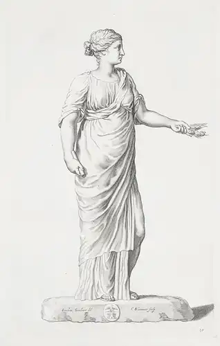 (Statue of Ceres or Proserpina) - goddess / Göttin / sculpture / Mythologie / mythology (30)
