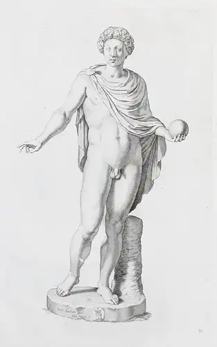 (Nude male statue) - Mann / Akt / homme / sculpture / Roman antiquity / Altertum (91)