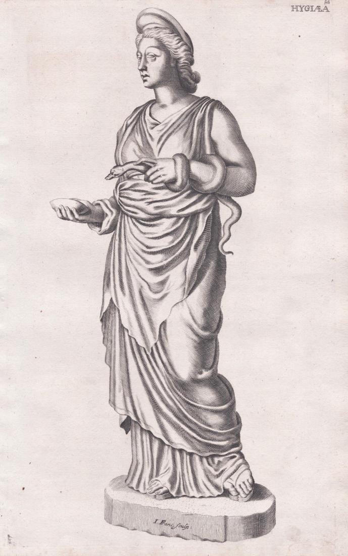 Hygiaea - Hygieia Hygeia / Mythologie Mythology / goddess Göttin ...