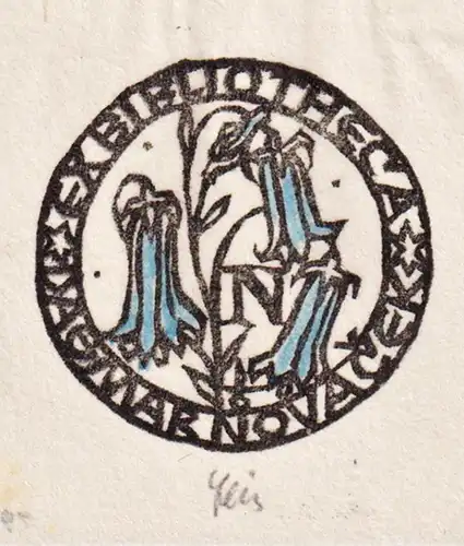 Dagmar Novacek - Exlibris ex-libris bookplate