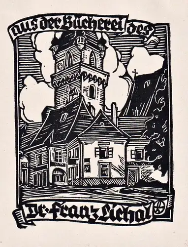 Dr. Franz Lichal - Exlibris ex-libris bookplate