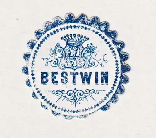 Bestwin - Exlibris Stempel ex-libris Ex Libris bookplate stamp