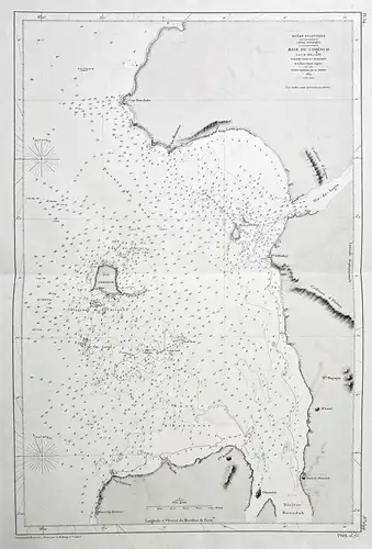Baie de Corisco - Corisco Bay Gulf of Guinea Equatorial Guinea Gabun / Africa Afrika Afrique / sea chart map M