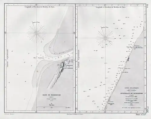 Baie de Mehediyah / Atterage de Mehediyah - Mehediyah Mehdia Mehdya Kenitra Morocco Marokko Maroc / Africa Afr