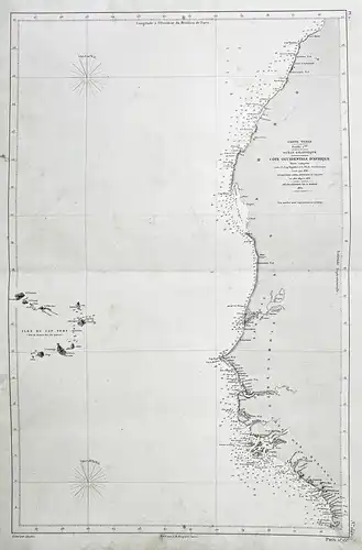 Cote occidentale d'Afrique - Partie comprise entre le Cap Bojador et le Fl. de Sierra Leone - Kap Verde Cabo V