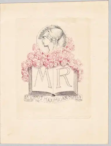 Ex Libris Maximilian Rosen - Exlibris ex-libris Ex Libris bookplate