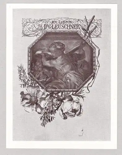 Ex Libris Dr. G. Leuschner - Exlibris ex-libris Ex Libris bookplate