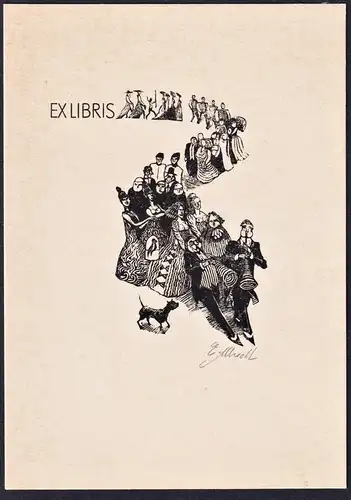 Ex Libris - DDR Exlibris ex-libris Ex Libris bookplate