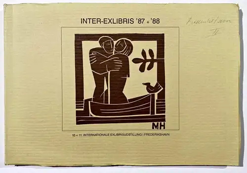 Inter-Exlibris '87 + '88. 10. + 11. Internationale Exlibrisudstilling i Frederikshavn.