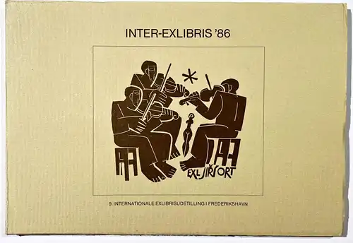 Inter-Exlibris '86. 9. Internationale Exlibrisudstilling i Frederikshavn.